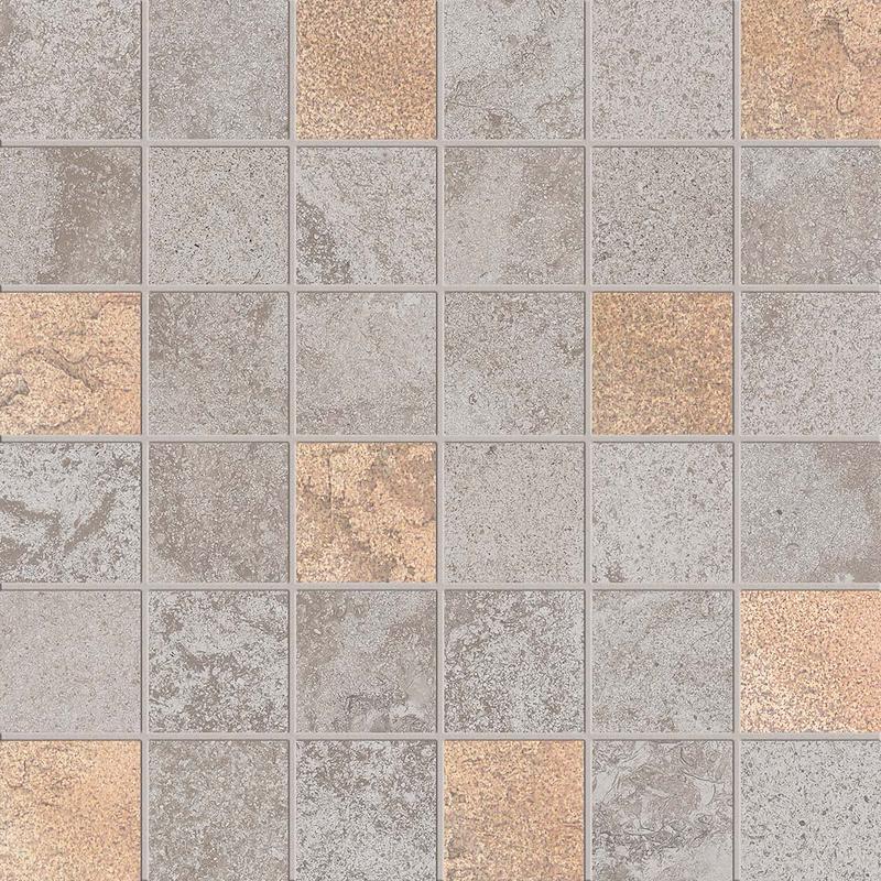 ABK ALPES RAW Mosaico Quadretti Glam Grey 12