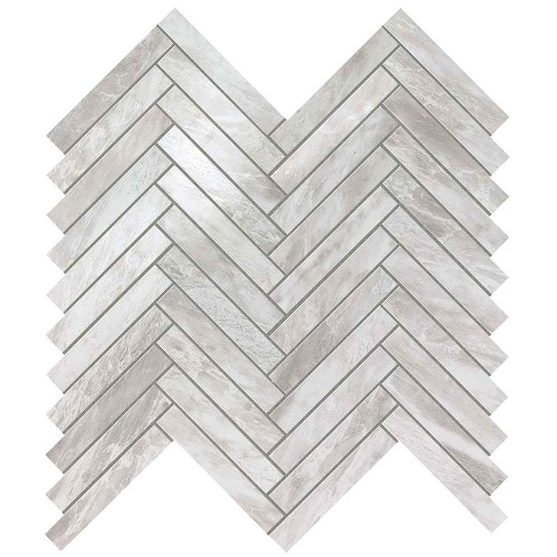 Atlas Concorde MARVEL STONE Bardiglio Grey Herringbone Wall 12