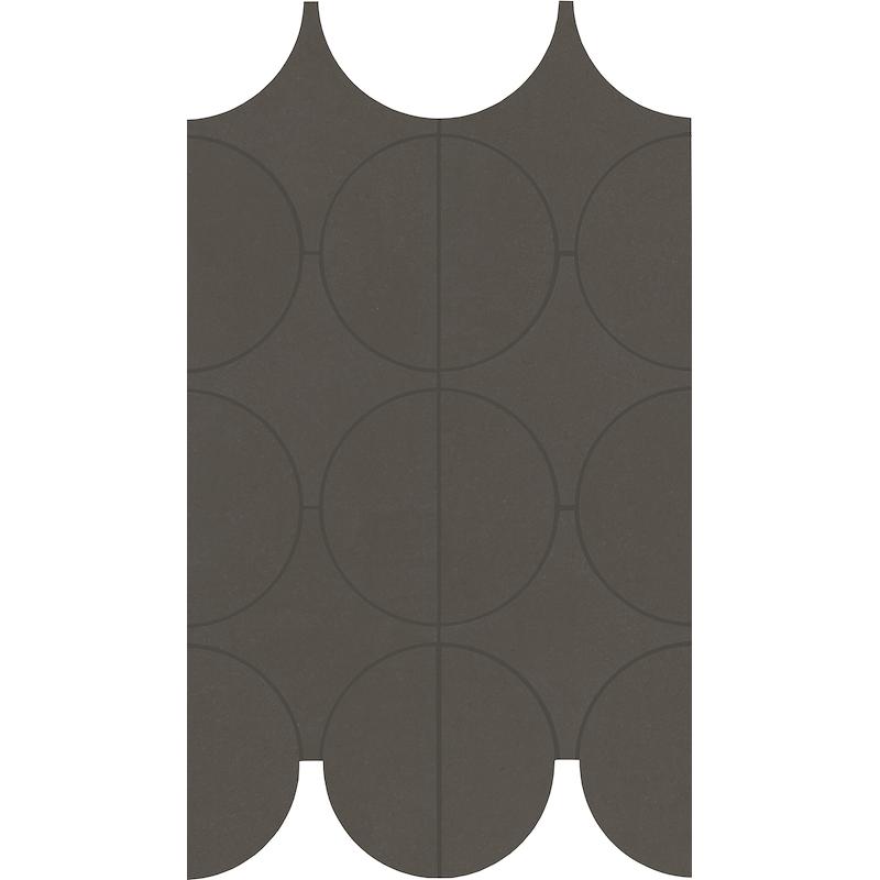 Marazzi CEMENTUM MOSAICO CARBON CERCHI 8