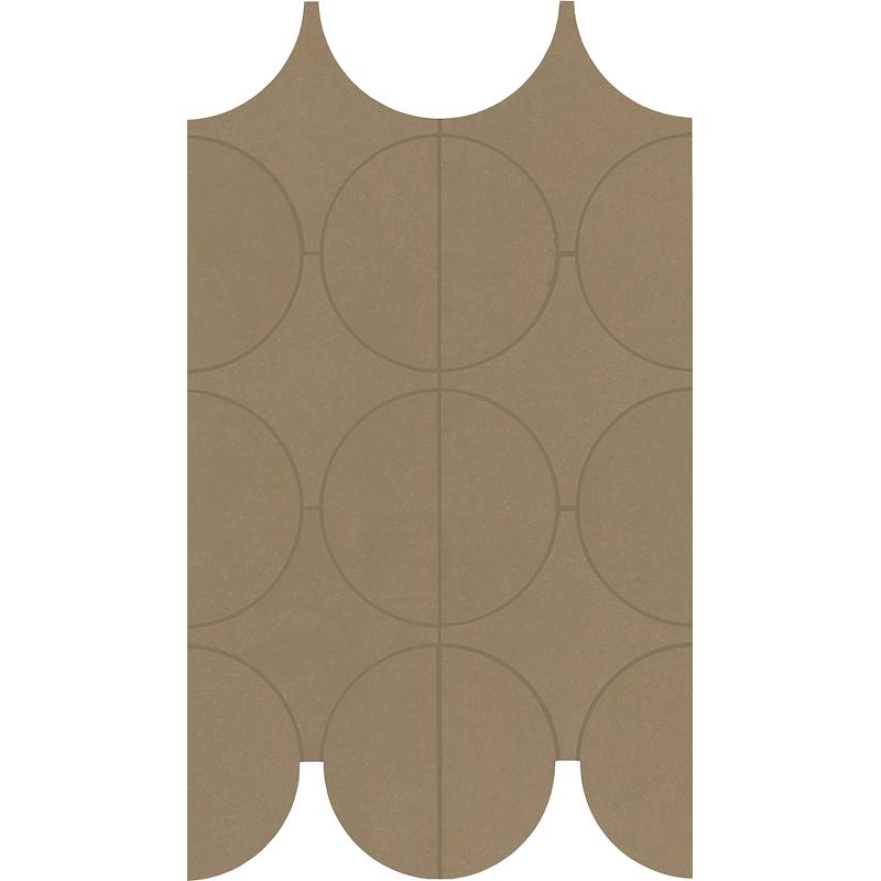 Marazzi CEMENTUM MOSAICO OLIVE CERCHI 8