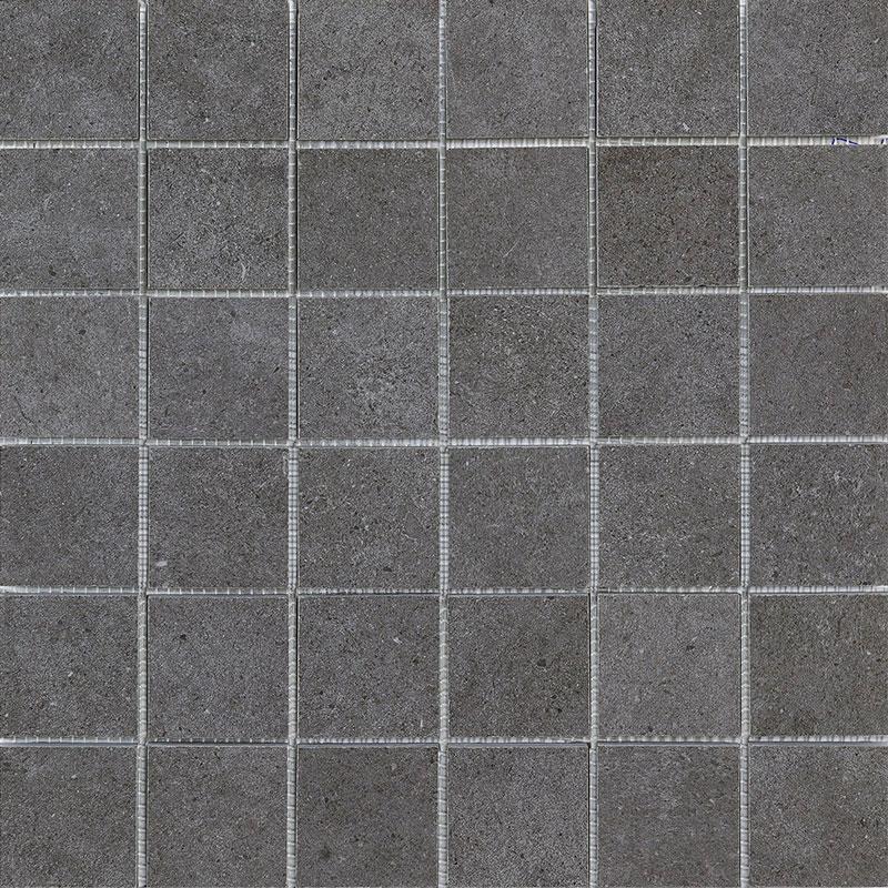 Marazzi MYSTONE SILVERSTONE MOSAICO NERO 12