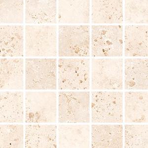 Mosaico 3x3 Travertino Beige