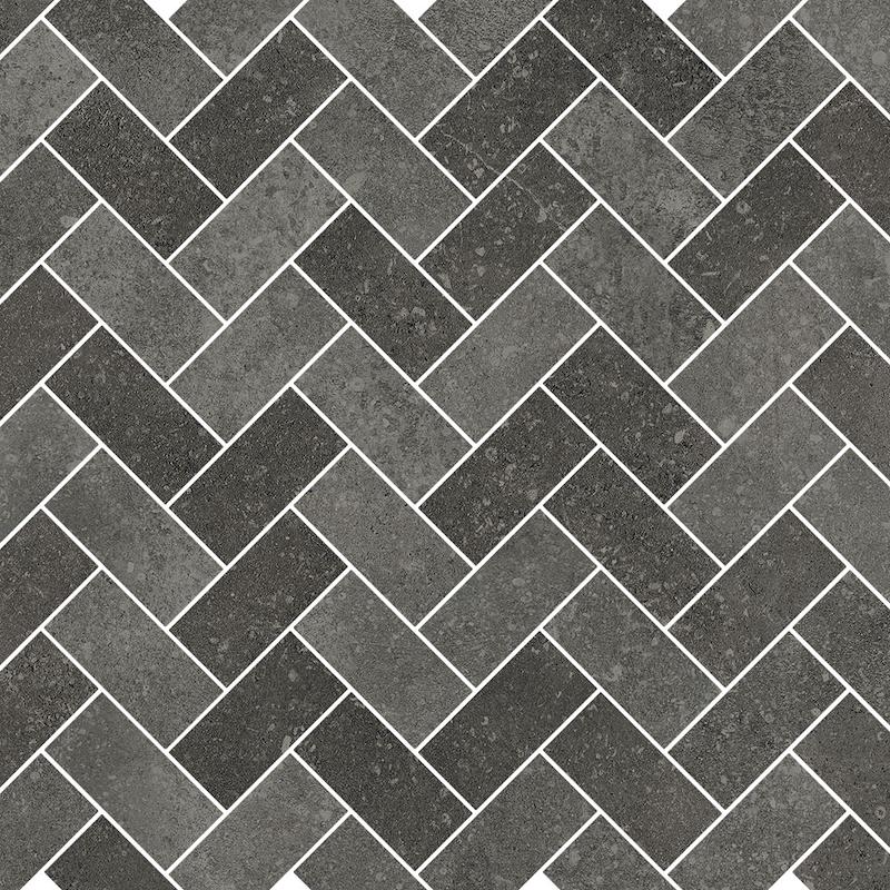 Magica PIETRA Herringbone Limestone Black 12