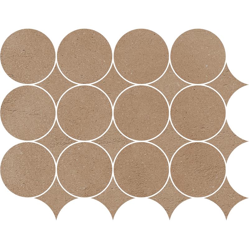 Marazzi SLOW Mosaico Circolare Coccio 12