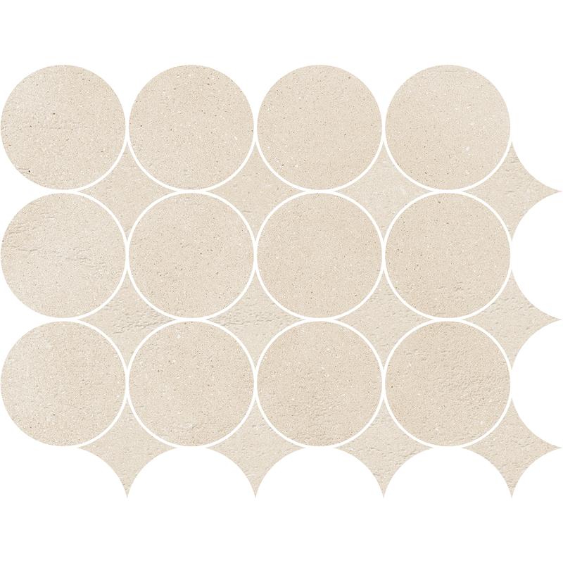 Marazzi SLOW Mosaico Circolare Pomice 12